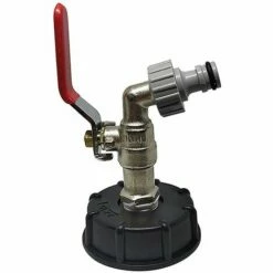 Kueatily Robinet De Réservoir 1000l. Ibc Tap Récupérateur D'eau De Pluie Tap Bowl Adapter Tap.drain Tank -Promos Récupération Magasin 58759703 3