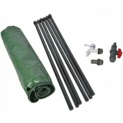 HELIOTRADE Cuve Citerne Récuperateur Des Eaux De Pluie Pliable 250 Litres -Promos Récupération Magasin 59416877 4