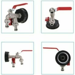 TOPHOMER S60X6 Adaptateur Robinet De Réservoir IBC Pièces Raccord Vanne Rempla Peut être Utilisé Comme Contacteur Rapide, Adapté à La Vanne IBC 10 TOPHOMER S60X6 Adaptateur Robinet De Réservoir IBC Pièces Raccord Vanne Rempla Peut être Utilisé Comme Contacteur Rapide, Adapté à La Vanne IBC -Promos Récupération Magasin 60935382 4