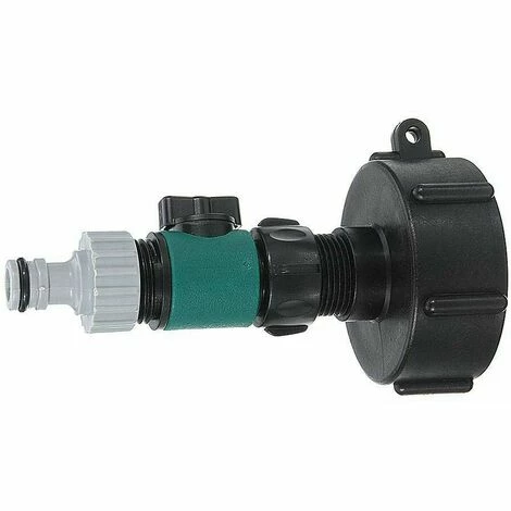 TOPHOMER S60X6 Adaptateur Pour Tuyau D'eau IBC,Connecteur Pour R¨¦servoir D'eau De Jardin IBC Avec Robinet Pour Irrigation Agricole,Jardin, Balcon Pour Huile, Carburant, Eau 5 TOPHOMER S60X6 Adaptateur Pour Tuyau D'eau IBC,Connecteur Pour R¨¦servoir D'eau De Jardin IBC Avec Robinet Pour Irrigation Agricole,Jardin, Balcon Pour Huile, Carburant, Eau – Image 3