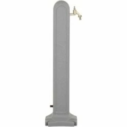 FIMEI Réservoir De Jardin Avec Robinet Gris Clair Aspect De Pierre -Promos Récupération Magasin 60965909 4