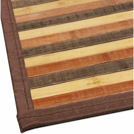 EMMEVI Tapis En Bois De Bambou Cuisine Salle De Bain Chambre Anti-dérapant Petit Déjeuner Napperon Rouge - 50x135 Cm 4 EMMEVI Tapis En Bois De Bambou Cuisine Salle De Bain Chambre Anti-dérapant Petit Déjeuner Napperon Rouge - 50x135 Cm – Image 2
