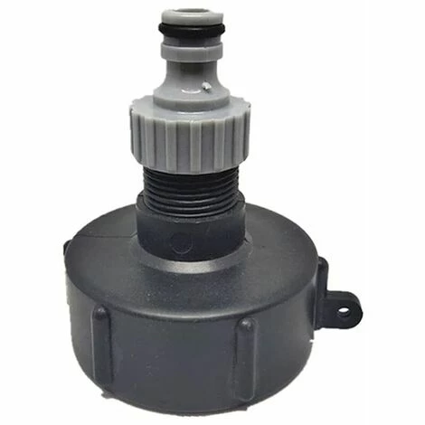 SINCèREETALI Mamelon à Connexion Rapide Pour Réservoir 1000L, Raccord S60X6 IBC Raccord De Robinet Multi-réservoirs, Connecteur De Tuyau Pour Adaptateur De Réservoir IBC (sortie En Plastique, 3/4') 3 SINCèREETALI Mamelon à Connexion Rapide Pour Réservoir 1000L, Raccord S60X6 IBC Raccord De Robinet Multi-réservoirs, Connecteur De Tuyau Pour Adaptateur De Réservoir IBC (sortie En Plastique, 3/4')
