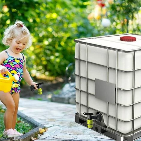 SINCèREETALI Adaptateur , Adaptateur De Réservoir S60x6 Vanne Robinet 3/4'', Plastique Robinet De Sortie D'eau Valve De Remplacement Pièces De Raccord Pour Récupérateurs Eau De Pluie 6 SINCèREETALI Adaptateur , Adaptateur De Réservoir S60x6 Vanne Robinet 3/4'', Plastique Robinet De Sortie D'eau Valve De Remplacement Pièces De Raccord Pour Récupérateurs Eau De Pluie – Image 4