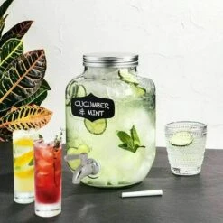 CLEGGFR Robinet De Tonneau,Distributeur De Boissons,Robinet Pour Tonneau De Bière, Robinet Pour Vin - En Acier Inoxydable Et Taille De 16mm -Promos Récupération Magasin 63822694 5