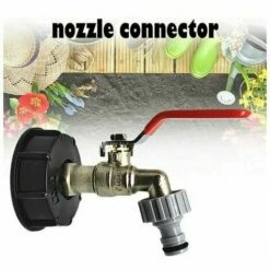 GroupM Laiton S60 * 6 Variable 1/2 Robinet En Plastique Sucette Tonne Seau Accessoires Robinet 1/2 Pouce Valve -Promos Récupération Magasin 63894590 4