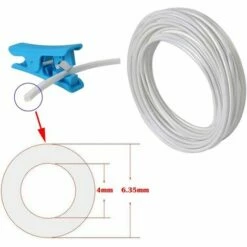 AOUGO 12 Pcs Accessoires De Filtre à Eau RO | Raccord De Buse 1/4 Pouces | 90 Degree Right Angle Fast Docking | Pour Raccorder Les Raccords De Tuyauterie D'eau, Tuyau De Réfrigérateur -Promos Récupération Magasin 63966936 3