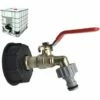 DECKON IBC Adaptateur De Cuve 1/2" Robinet Sortie Raccord Vanne Robinet Raccords De Tuyau D'arrosag