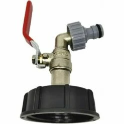 DECKON IBC Adaptateur De Cuve 1/2" Robinet Sortie Raccord Vanne Robinet Raccords De Tuyau D'arrosag 10 DECKON IBC Adaptateur De Cuve 1/2" Robinet Sortie Raccord Vanne Robinet Raccords De Tuyau D'arrosag -Promos Récupération Magasin 64077991 4