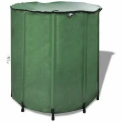 TANCYCO Récupérateur D'eau, Réservoirs D'eau De Pluie Pliables, Réservoir Collecteur Portable, Réservoir De Stockage D'eau Pour Jardin (750 L) -Promos Récupération Magasin 64395384 4