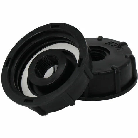 MERéTéET 2 Pièces IBC Adaptateur De Réservoir De Vidange Plastique Eau Réservoir Couvercle Adaptateur IBC Adaptateurs Raccords Filetages Épais Robinets 1/2 Pouce Noir,KoleZy 3 MERéTéET 2 Pièces IBC Adaptateur De Réservoir De Vidange Plastique Eau Réservoir Couvercle Adaptateur IBC Adaptateurs Raccords Filetages Épais Robinets 1/2 Pouce Noir,KoleZy