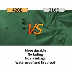 Devenirriche Housse De Réservoir IBC - Pour Réservoir D'eau De 1000 L - Pour Réservoir IBC - Vert, 120×100×116, (Tank Abdeckung) -Promos Récupération Magasin 64756106 4