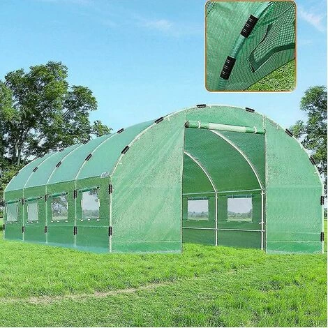 BAICCCF Robinet De Cuve De Récupération D'eau Lot De 24 Clips Pour Tube De Serre De 24 A 26 Mm De Diamètre 7 BAICCCF Robinet De Cuve De Récupération D'eau Lot De 24 Clips Pour Tube De Serre De 24 A 26 Mm De Diamètre – Image 5