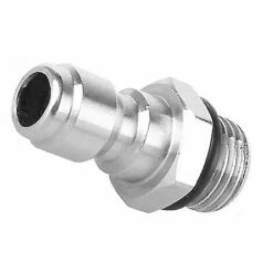 BAICCCF Robinet De Cuve De Récupération D'eau 1 PCS; Connecteur à Dégagement Rapide, Adaptateur De Pulvérisateur De Savon Pour Nettoyeur Haute Pression à Dégagement Rapide Mâle 14 Mm à 1/4 Pouce, Lance En Mousse De Neige En Acier Inoxydable C