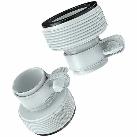 BAICCCF Robinet De Cuve De Récupération D'eau Adaptateur De Tuyau De Type B Pour Pompes, Paquet De 2, Adaptateur De Tuyau De Piscine Pour Raccords De 1,5 Pouce Et 1,25 Pouce, Gris 3 BAICCCF Robinet De Cuve De Récupération D'eau Adaptateur De Tuyau De Type B Pour Pompes, Paquet De 2, Adaptateur De Tuyau De Piscine Pour Raccords De 1,5 Pouce Et 1,25 Pouce, Gris