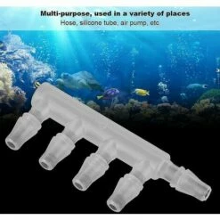 BAICCCF Robinet De Cuve De Récupération D'eau 10 Pièces Connecteurs De Tuyau D'air Transparents Pompe à Air D'aquarium Connecteur De Tuyau à Cinq Voies Pour Accessoire D'aquarium, 4.8mm 11 BAICCCF Robinet De Cuve De Récupération D'eau 10 Pièces Connecteurs De Tuyau D'air Transparents Pompe à Air D'aquarium Connecteur De Tuyau à Cinq Voies Pour Accessoire D'aquarium, 4.8mm -Promos Récupération Magasin 64771443 5