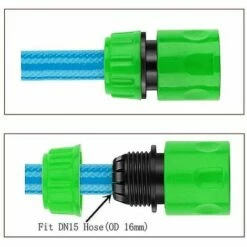 BAICCCF Robinet De Cuve De Récupération D'eau Connecteur De Tuyau D'arrosage Connecteur D'arrosage Accessoires De Tuyau (6 Connecteurs De Tuyau Rapides, 3 Connecteurs Mâles Doubles), Kit De Connexion Rapide Et Facile. -Promos Récupération Magasin 64771448 3