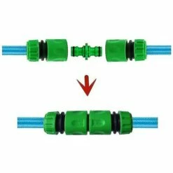 BAICCCF Robinet De Cuve De Récupération D'eau Connecteur De Tuyau D'arrosage Connecteur D'arrosage Accessoires De Tuyau (6 Connecteurs De Tuyau Rapides, 3 Connecteurs Mâles Doubles), Kit De Connexion Rapide Et Facile. -Promos Récupération Magasin 64771448 4