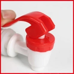 LLOVE 3pcs Robinets De Distributeur D'eau En Plastique 12mm Fileté En Plastique Rouge Blanc -Promos Récupération Magasin 64870317 3