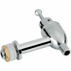 LLOVE Robinet De Bière En Cuivre Distributeur De Boissons Pour Camping Pique-Nique En Acier Inoxydable Remplacement Pour Bar à Vin De De Boisson Spigot (Chrome 12mm) -Promos Récupération Magasin 64870475 3