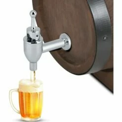 LLOVE Robinet De Bière En Cuivre Distributeur De Boissons Pour Camping Pique-Nique En Acier Inoxydable Remplacement Pour Bar à Vin De De Boisson Spigot (Chrome 12mm) -Promos Récupération Magasin 64870475 5