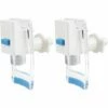 LLOVE Refroidisseur Eau Robinet Plastique Distributeur Eau Nettoyer Robinet Convient Adaptateur Universel Chaud Froid Eau Robinet Remplacement Bleu 2 Pcs