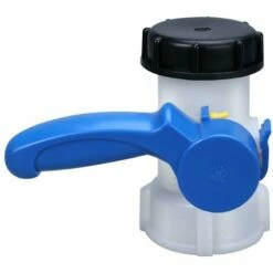 BDD 62mm Adaptateur Vidange Adaptateur Valise Adaptateur 1000l Ibc Vanne Papillon Commutateur Pour Ibc Réservoir D'eau -Promos Récupération Magasin 65376567 3