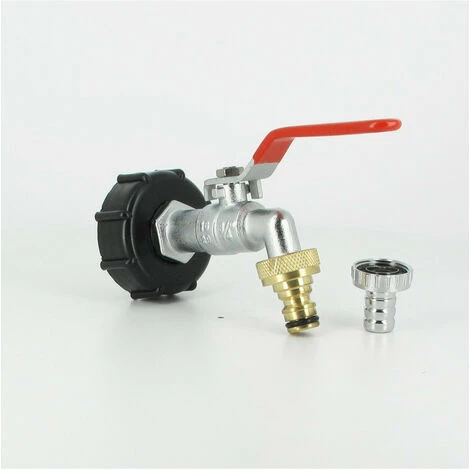 MULTICUVES Raccord Cuve Eau S60X6 - Robinet Laiton Chromé 15 Mm + Nez 20x27 4 MULTICUVES Raccord Cuve Eau S60X6 - Robinet Laiton Chromé 15 Mm + Nez 20x27 – Image 2