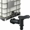 YEURIé Robinet Cuve Plastique,Adaptateur De Boîte De Rangement D'eau IBC,Adaptateur Robinet Tuyau Arrosage,pour Recuperateur Eau De Pluie, Recuperateur D Eau De Pluie, 3/4" -Promos Récupération Magasin 66175027 1