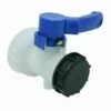 DN40 (62 Mm) Vanne Pour Cuve IBC 1000 Litres 2" / 62 Mm Vanne Papillon Intégrée En Plastique-thsinde -Promos Récupération Magasin 66743323 1