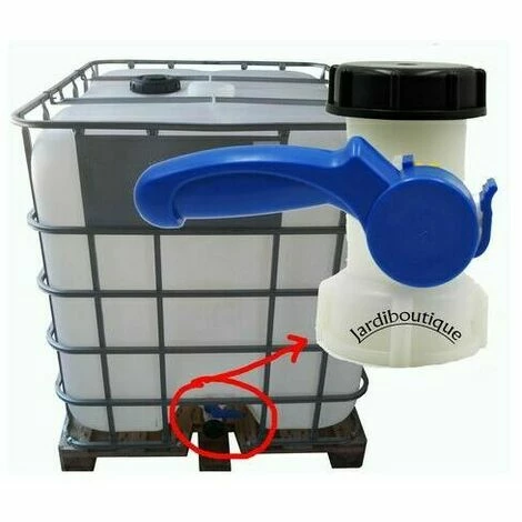 DN40 (62 Mm) Vanne Pour Cuve IBC 1000 Litres 2" / 62 Mm Vanne Papillon Intégrée En Plastique-thsinde 4 DN40 (62 Mm) Vanne Pour Cuve IBC 1000 Litres 2" / 62 Mm Vanne Papillon Intégrée En Plastique-thsinde – Image 2