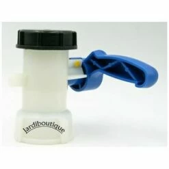 Ensoleillé Vanne Pour Cuve IBC 1000 Litres 2" / 62 Mm Vanne Papillon Intégrée En Plastique DN40 (62 Mm) -Promos Récupération Magasin 66856929 4