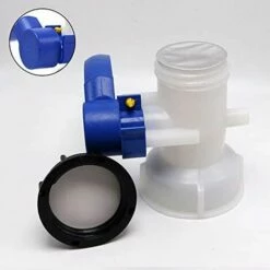 OCXIN Adaptateur De Réservoir D'eau IBC Universal Flap Tap Réservoir D'eau Raccord De Tuyau Adaptateur De Sortie Pour Robinet De Vidange De Réservoir D'eau, Rain Butt, Canister, Container (62mm) -Promos Récupération Magasin 66965255 3