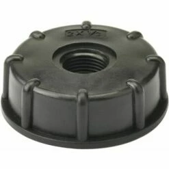 Jardin Piscine Adaptateur IBC Bouchon S60x6 Pour Cuve 1000 Litres, 1/2 Pouce LangRay