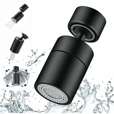 BAICCCF Robinet De Cuve De Récupération D'eau Aérateur De Robinet, Pivotant à 360 Degrés-2 Modes De Filtre De Robinet De Cuisine Réglable Pour Cuisine Salle De Bain, Avec Adaptateur 24 Mm Filetage Externe-22 Mm Interne 3 BAICCCF Robinet De Cuve De Récupération D'eau Aérateur De Robinet, Pivotant à 360 Degrés-2 Modes De Filtre De Robinet De Cuisine Réglable Pour Cuisine Salle De Bain, Avec Adaptateur 24 Mm Filetage Externe-22 Mm Interne