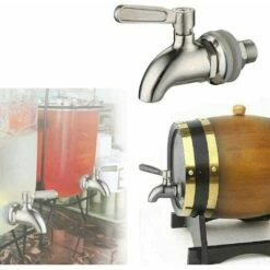 YIENJAOY Robinet De Cuve De Récupération D'eau, AGILITY Distributeur De Boissons En Acier Inoxydable Robinet De Robinet De Remplacement Pour Homebrew Barrel Fermenter Vin Bière Distributeur De Jus De Boisson Spigot -Promos Récupération Magasin 67431681 3