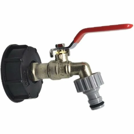 YOOUYIDA Adaptateur De Réservoir De Robinet IBC Adaptateur De Vidange De Qualité Alimentaire Pour Robinet De Réservoir Fourre-tout En Laiton 1/2, IBC Robinet Cuve 3 YOOUYIDA Adaptateur De Réservoir De Robinet IBC Adaptateur De Vidange De Qualité Alimentaire Pour Robinet De Réservoir Fourre-tout En Laiton 1/2, IBC Robinet Cuve