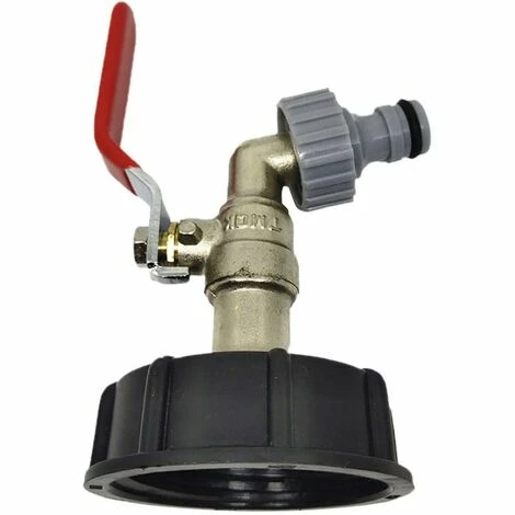 YOOUYIDA Adaptateur De Réservoir De Robinet IBC Adaptateur De Vidange De Qualité Alimentaire Pour Robinet De Réservoir Fourre-tout En Laiton 1/2, IBC Robinet Cuve 5 YOOUYIDA Adaptateur De Réservoir De Robinet IBC Adaptateur De Vidange De Qualité Alimentaire Pour Robinet De Réservoir Fourre-tout En Laiton 1/2, IBC Robinet Cuve – Image 3