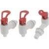 FLYME 3pcs Robinets De Distributeur D'eau En Plastique 12mm Fileté En Plastique Rouge Blanc -Promos Récupération Magasin 67637879 1