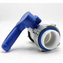 FLYME Vanne Papillon ND40 IBC Eau Réservoir Avec écrou Flottant En Alliage Aluminium 62mm Remplacement S60x6 Pour Réservoir Cuve 1000 Litres IBC (Aluminium 62mm) 11 FLYME Vanne Papillon ND40 IBC Eau Réservoir Avec écrou Flottant En Alliage Aluminium 62mm Remplacement S60x6 Pour Réservoir Cuve 1000 Litres IBC (Aluminium 62mm) -Promos Récupération Magasin 67638013 5