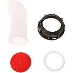 AOUGO Buse De Réservoir D'eau Valve, Robinet Valve Filetage Femelle Rallonge De Tuyau De Bec Extension Bec Bouchon De Robinet IBC Bouchon De Valve De Tuyau Drain De 2 In Adapté Aux Réservoirs D'eau IBC