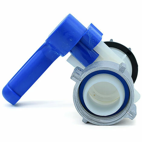 MULTITANKS Vanne Papillon Avec écrou Flottant En Aluminium S60x6 Pour Cuve 1000 Litres IBC - S60x6 6 MULTITANKS Vanne Papillon Avec écrou Flottant En Aluminium S60x6 Pour Cuve 1000 Litres IBC - S60x6 – Image 4