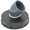 MULTITANKS Couvercle 15cm Avec Coude PVC 45° Pour Cuve IBC 1000 Litres - 2'' X 63mm